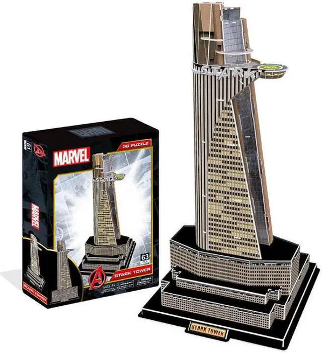 Main image of 51024 - STARK TOWER MARVEL 3D PAPER PUZZLE 67PC