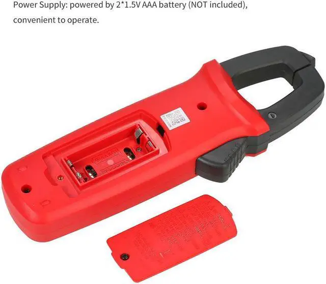 Alt view image 4 of 5 - UT204+ - MULTIMETER DIGITAL CLAMP AC/DC 600A 600V 60M 60mF -40 TO 1000C