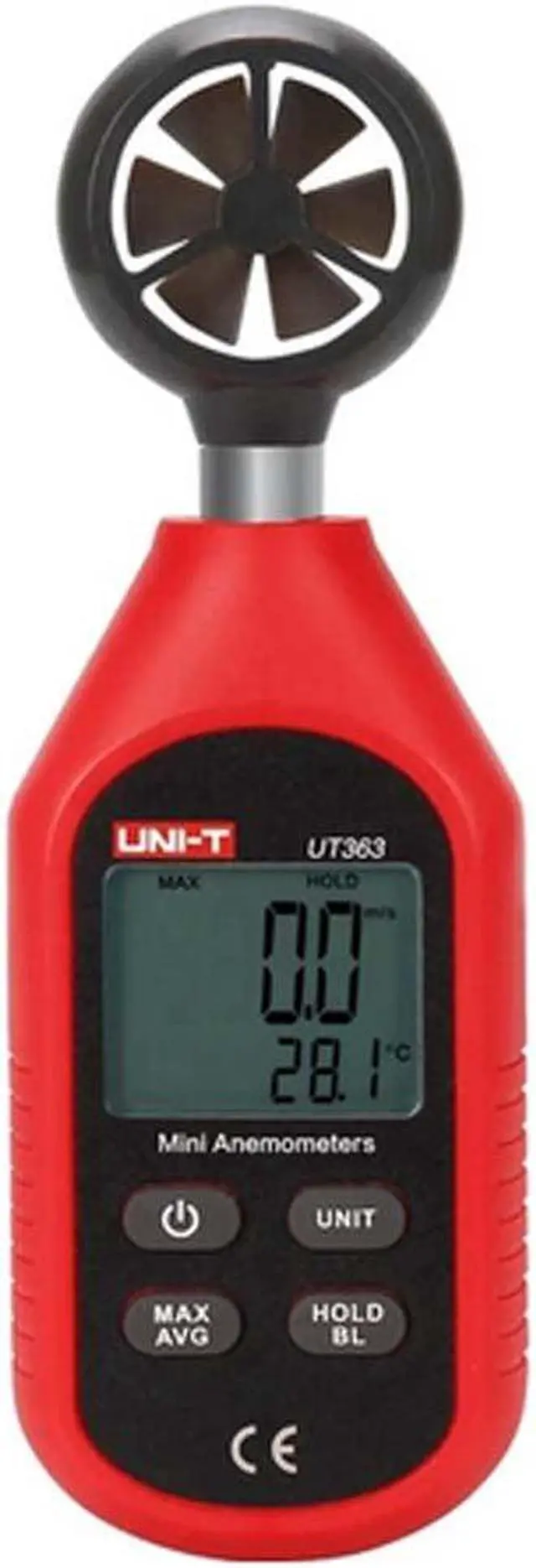 Main image of UT363 - ANEMOMETER DIGITAL HAND HELD WIND SPEED MEASUREMENT TESTER
