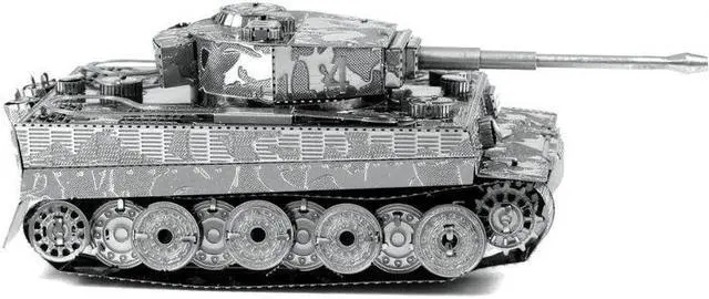 Alt view image 5 of 6 - MMS203C1 - TIGER 1 TANK. METAL EARTH 3D LASER CUT MODEL