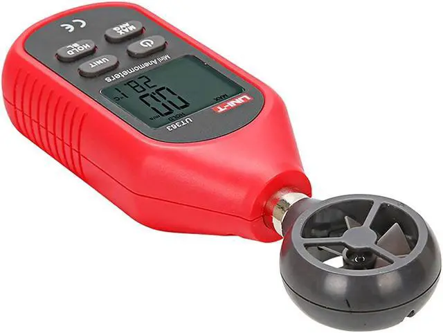 Alt view image 3 of 3 - UT363 - ANEMOMETER DIGITAL HAND HELD WIND SPEED MEASUREMENT TESTER