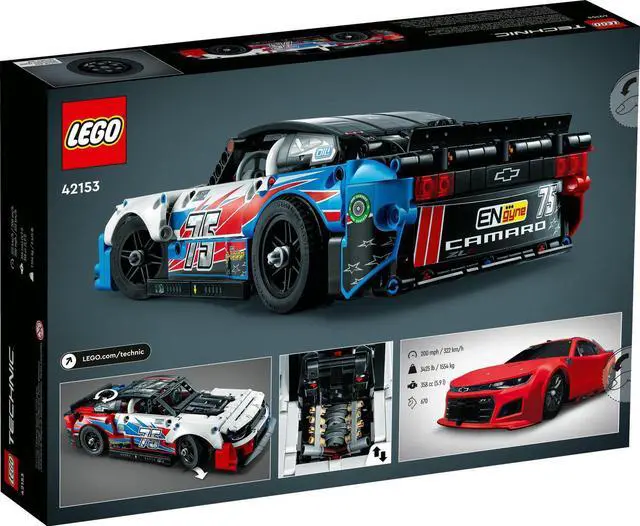 Alt view image 4 of 6 - 42153 - NASCAR NEXT GENERATION CHEVROLET CAMARO ZL1-TECHNIC 672PC/SET