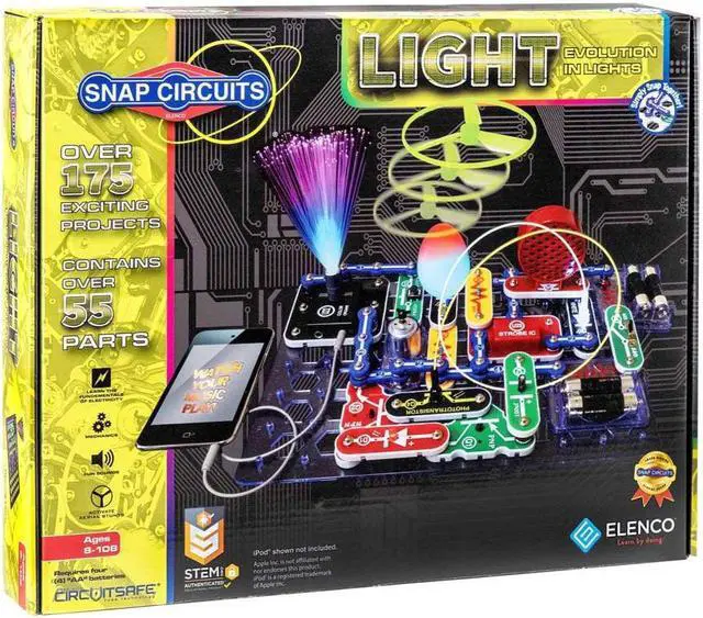 Alt view image 2 of 4 - SCL-175 - SNAP CIRCUITS-175 PROJECTS LIGHT ***LIMIT 5 PCS PER CUSTOMER***