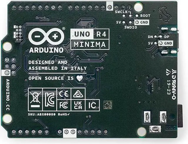 Alt view image 2 of 3 - ABX00080 - ARDUINO UNO R4 MINIMA MICRO CONTROLLER WITH RA4M1 PROCESSOR