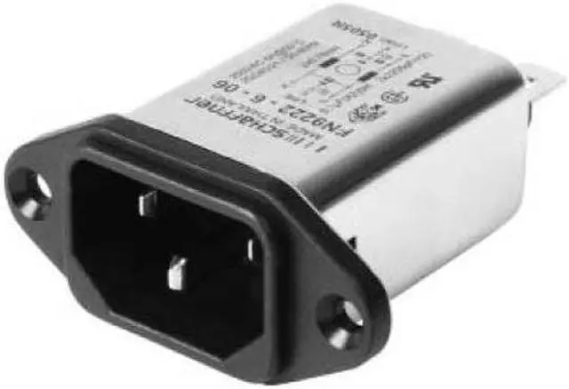 Main image of 6EH4 - AC FILTER 6A 120/250VAC CHMT QT L-2X460UH C-1X0.01UF R-1X1.5M