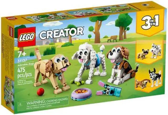 Main image of 31137 - ADORABLE DOGS - CREATOR 475PCS/PACK