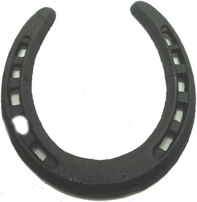Alt view image 2 of 2 - 51.679 - HORSE SHOE BLACK 13X12X.8CM LARGE