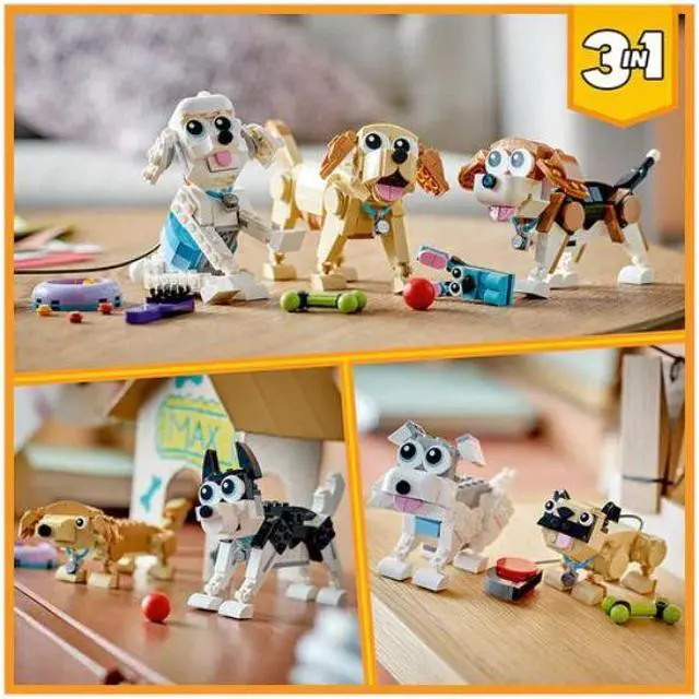Alt view image 3 of 4 - 31137 - ADORABLE DOGS - CREATOR 475PCS/PACK