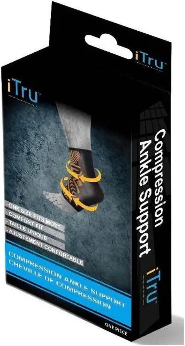 Main image of IT-2334 - ANKLE SUPPORT COMPRESSION STYLE COMFORT FIT ONE SIZE FITS MOST