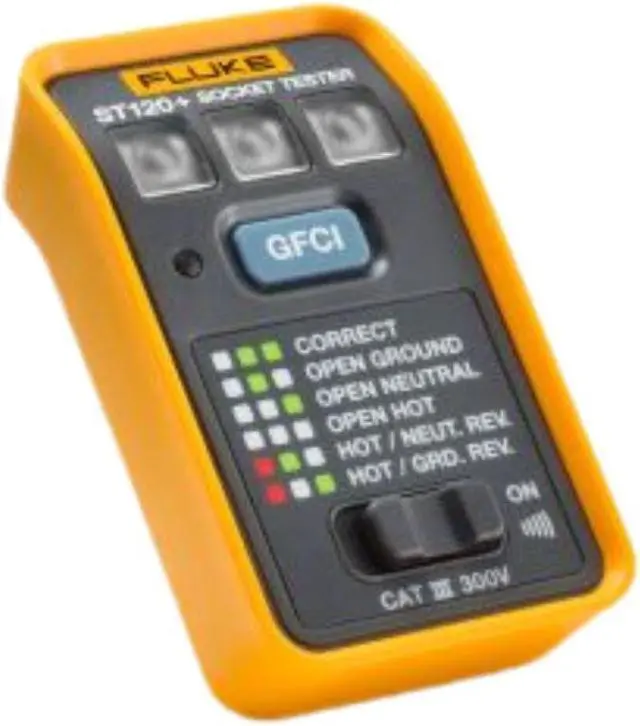 Alt view image 2 of 4 - ST120+ - TESTER RECEPTACLE GFCI WITH BEEPER