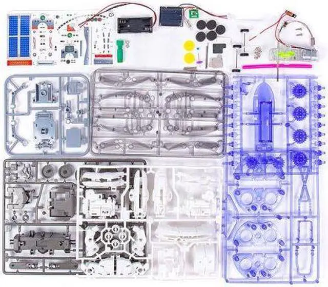 Alt view image 2 of 3 - 139492B-BL - THINKBOX BUILD AND CREATE ROBOTICS KIT