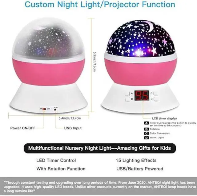 Alt view image 3 of 4 - X0016N21 IF - ROTATING LAMP DREAM ROTATION WHITE