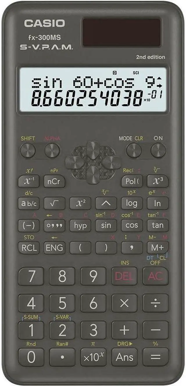 Main image of FX300MSPLUS2-S-CT - CALCULATOR SCIENTIFIC 2 LINE DISPLAY