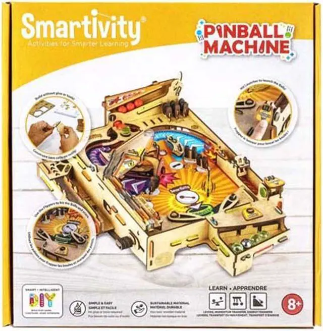 Main image of SMRT1169 - SMARTIVITY PINBALL MACHINE LEARNING ABOUT STEAM CONCEPTS