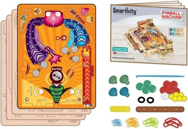 Alt view image 5 of 7 - SMRT1169 - SMARTIVITY PINBALL MACHINE LEARNING ABOUT STEAM CONCEPTS