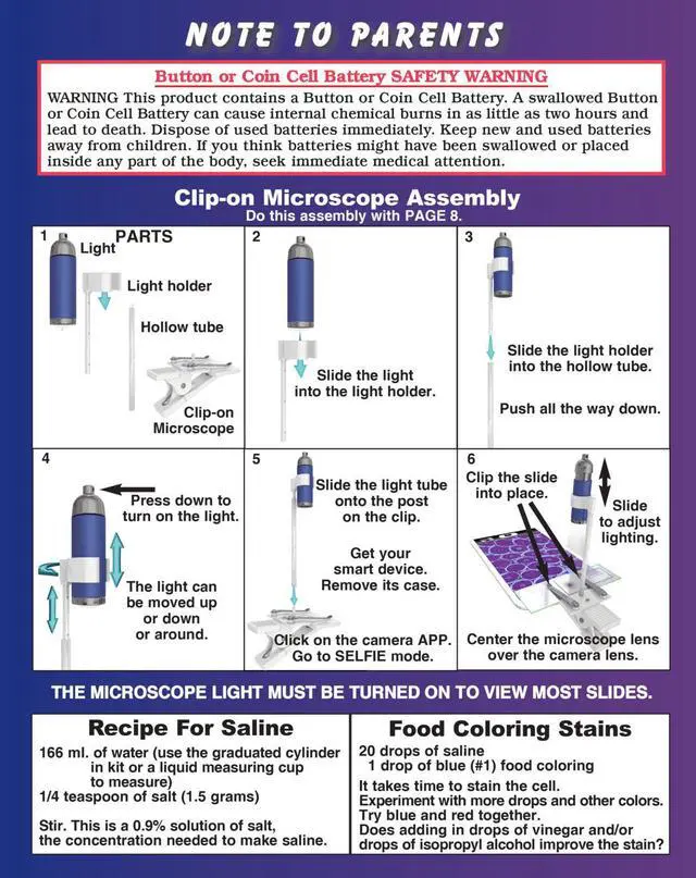 Alt view image 3 of 4 - 4001 - MICROSCOPE CLIP-ON