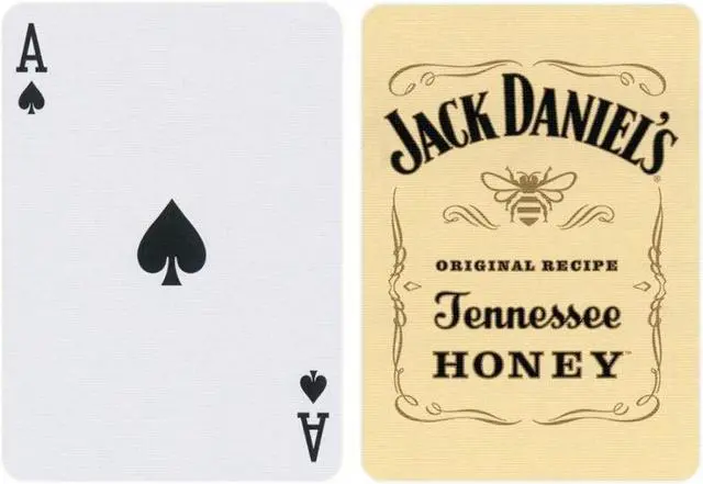 Alt view image 3 of 6 - 024652 - PLAYING CARDS JACK DANIELS ORIGINAL RECIPE TENNESSEE HONEY