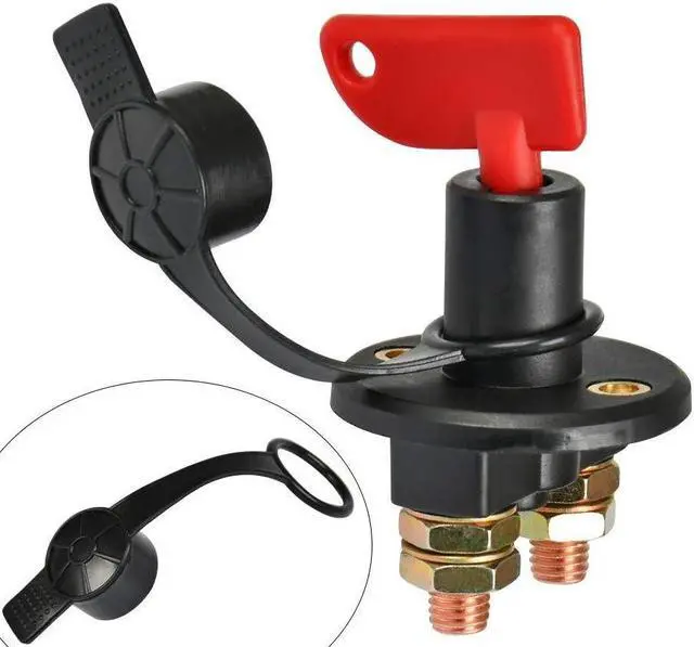 Alt view image 3 of 3 - 917900 - BATTERY CUT OFF SWITCH 350A/12V WITH DETACHABLE KEY