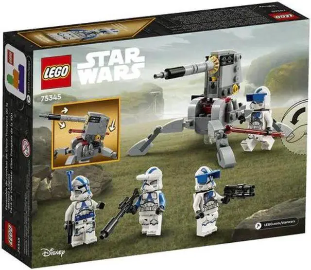 Alt view image 2 of 4 - 75345 - STAR WARS 501ST CLONE TROOPERS BATTLE PACK(119 PCS)