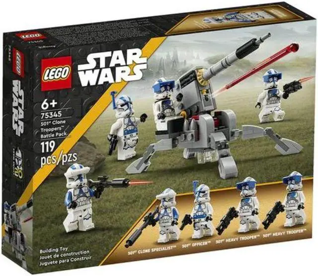Alt view image 3 of 4 - 75345 - STAR WARS 501ST CLONE TROOPERS BATTLE PACK(119 PCS)