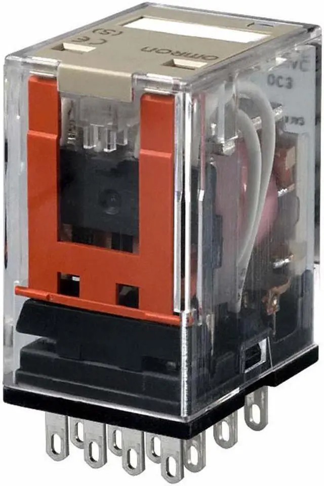 Main image of MY4 AC110/120 - RELAY AC 120V 4P2T 5A 14P SOL 5A/250VAC/30VDC 4.43KR COIL