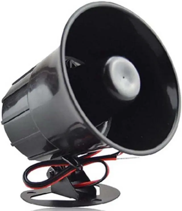 Main image of ES-626 SIREN - SIREN 12V 106MM DIA 110DB 15W BLACK 1 TONE
