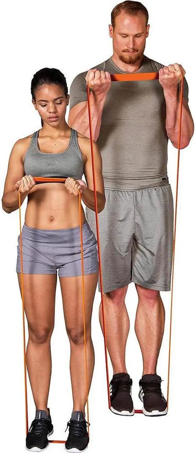 Alt view image 2 of 2 - FT5035 - RESISTANCE BAND POWER LOOP MED 24-79LBS ORANGE