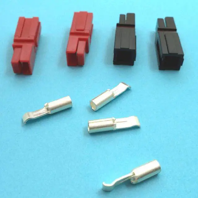 Alt view image 2 of 2 - 1327-KIT-30 B/R - ANDERSON CONNECTORS 30AMP 2PCS EACH BLACK AND RED POWERPOLE