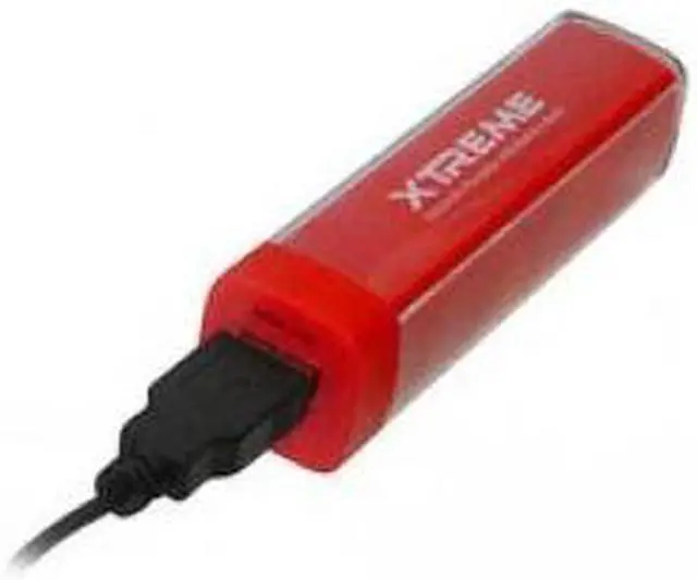 Alt view image 2 of 2 - Xtreme 88264 Power Stick Battery Charger - Retail Packaging - Red