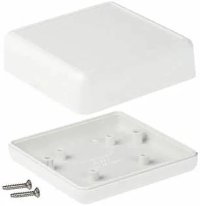 Main image of 1593JGY - PROJECT BOX 2.6X2.6X1IN PLAS GRY