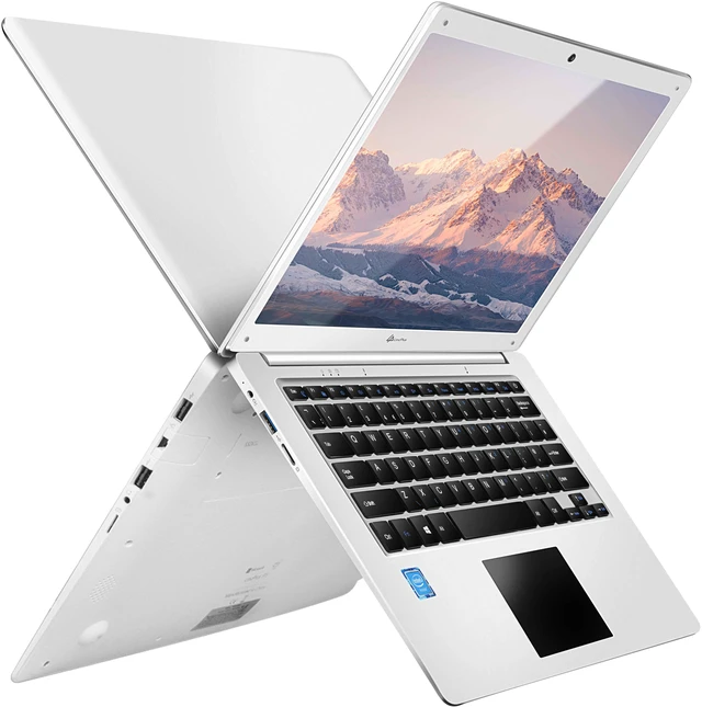Main image of LincPlus P3 14.1" FHD IPS Laptop, Windows 11 Home S Mode, Intel Celeron N3350, 4GB RAM, 64GB Storage, Lightweight White Notebook Computer for Students, Home Office, Online Learning