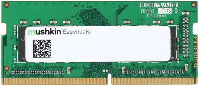 Alt view image 3 of 4 - Mushkin 8GB Essentials PC4-2666 SODIMM Laptop Memory Model MES4S266KF8G