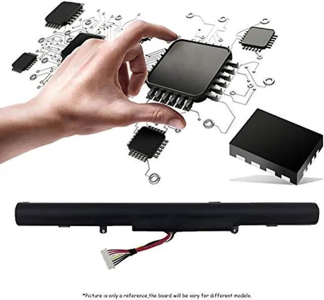 Alt view image 4 of 7 - Vinpera A41-X550e Battery For Asus X450 X550 X550e X550l X550lb X550v X550z X550za X751l K550 K550d F450 F450c X751m X750j X750ja 15V