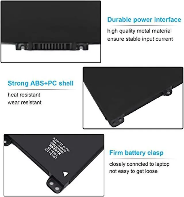 Alt view image 3 of 7 - Ht03xl L11119-855 Battery For Hp Pavilion 15-Da 15-Db 15-Dw 15-Cs 14-Ce 14-Cf 14-Df 17-By 17-Ca Series 15-Da0014dx 15-Cs0053cl 15T-Dw100 L11421-542 L11421-2C2 Hstnn-Ub7j Hstnn-Db8r Ht03041xl