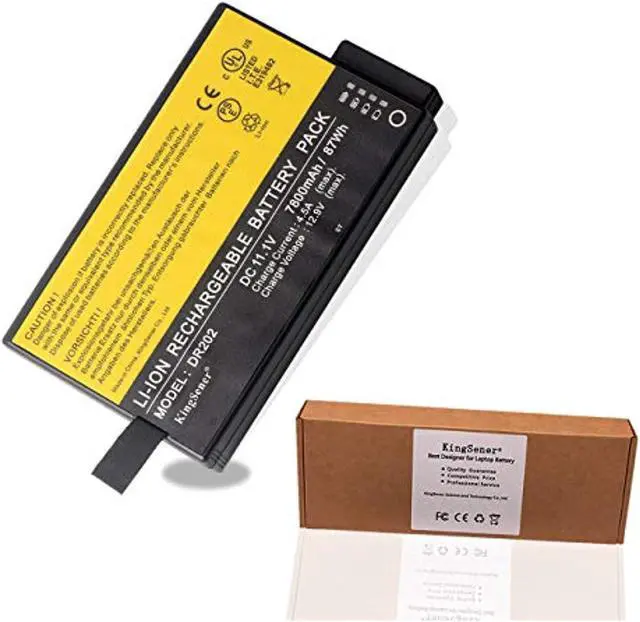 Main image of Dr202 Battery For Getac Bp-Lp2900/33-01Pi Bp-Lc2600/32-01Pi Bp-Lp3070/32-01Pi X500 V100 V200 S400 Rugged Notebook For Dr202i Dr202s Li202s Rs2020 Me202 7800Mah/87Wh