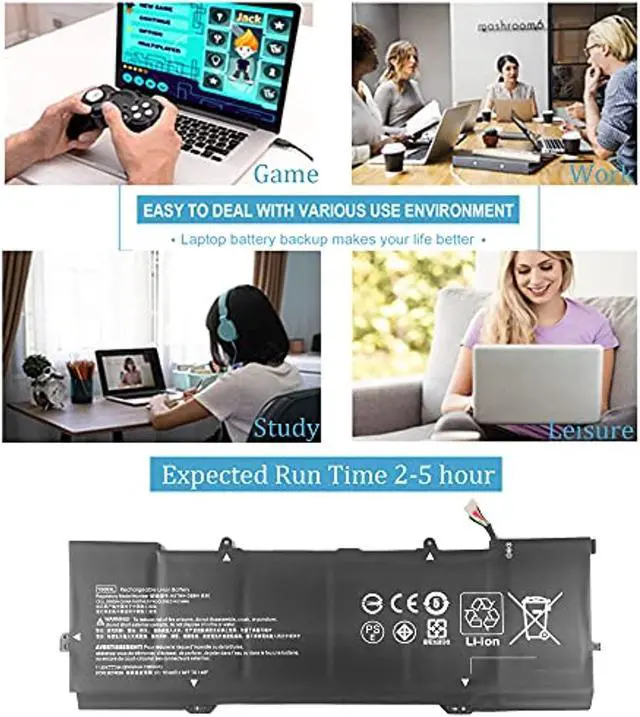 Alt view image 7 of 7 - 928372-855 928427-271 Yb06xl Battery For Hp Spectre X360 Convertible 15-Ch 15T-Ch 15-Ch0xx 15-Ch011dx 15-Ch010tx 15-Ch034ng 15-Ch002tx Hstnn-Db8h Tpn-Q200 928372-856