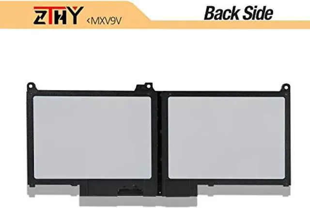 Alt view image 6 of 7 - Mxv9v Laptop Battery Replacement For Dell Latitude 5300 5310 7300 7400 E5300 E5310 E7300 E7400 Inspiron 7300 7306 2-In-1 Series Notebook 5Vc2m 05Vc2m 829Mx 0829Mx 7.6V 60Wh 7500Mah 4-Cell
