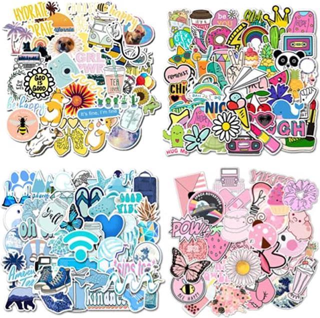 200Pcs Cute Stickers,Vinyl Waterproof Stickers for Laptop