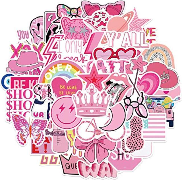 Limited Preppy Stickers Preppy Decor Stickers Preppy Girl Label Preppy Pink  Aesthetic Stickers Funny Pink Stickers Cute Stickers BYWHO 