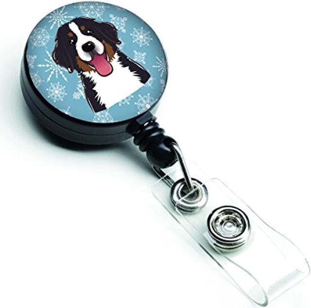 Dog Retractable Badge Reel