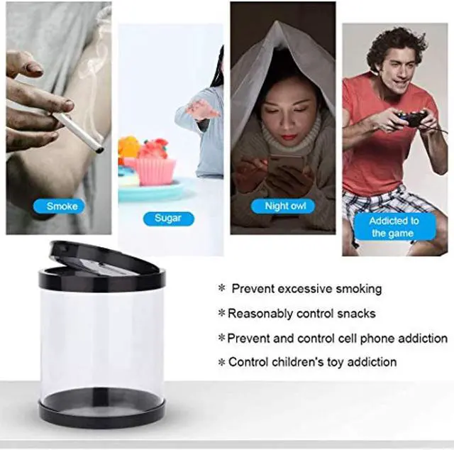 Alt view image 5 of 7 - Timer Lock Container,Multi-Function Phone Time Lock Box, To Prevent Dependence On Smartphone ,Ideal For Quitting Smoking, Wine, Candy, Excessive Playing Of Smartphones And Games