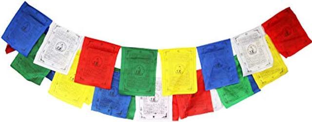 traditional tibetan prayer flags