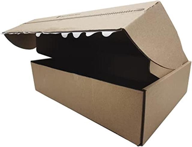 25 Pack Small Shipping Boxes for Business, Corrugated Small Cardboard Boxes  for Shipping, Recyclable Packaging Boxes, Mailer, Gift Packing, Crafts