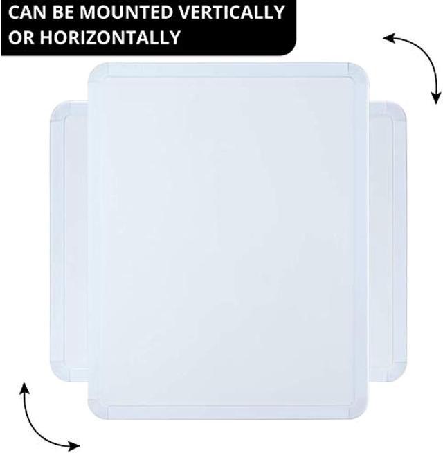 Dry Erase Board, 14” x 11” with a Black Dry Erase Marker, Colorful Frame,  Small White Board - Mr. Pen Store