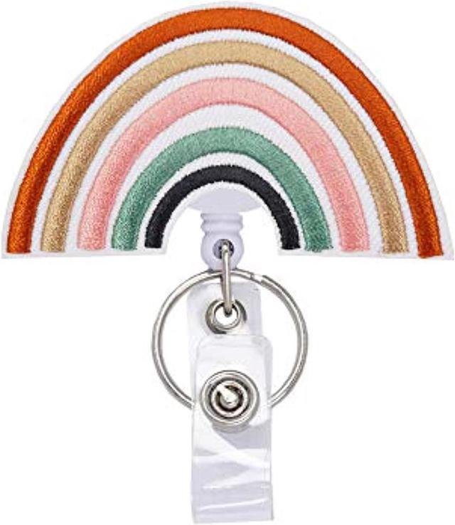 Valentines Day Exchange Gifts, Morandi Color Rainbow Badge Reels