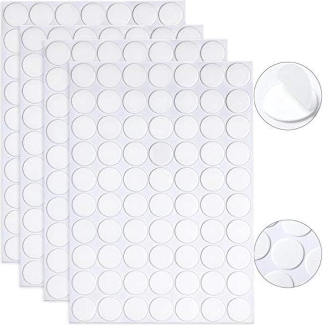 280 Pcs Double Sided Sticky Dot Stickers Removable Round Putty Clear Sticky  Tack No Trace Sticky Putty Waterproof Small Stickers For Festival  Decoration (20Mm, 280) 