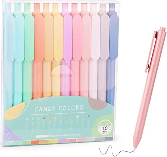 Kawaii Black Ink Pastel Pens - Wakaii