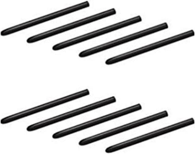 10 Pack Black Replacement Nibs For Wacom Bamboo & Intuos Pens 