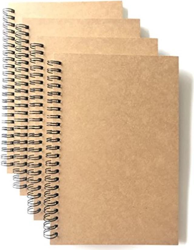 Kraft Notebook, A5 Size Blank Notebook, Sketchbook, Writing and