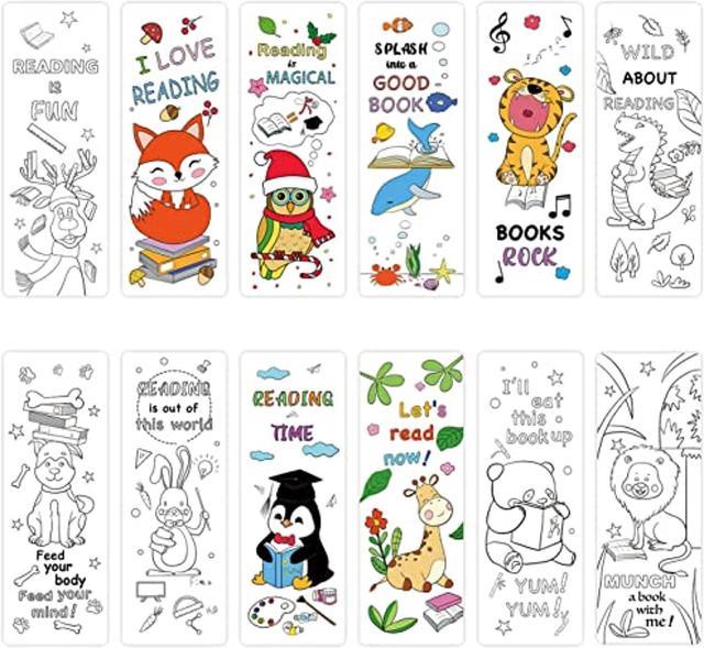 Cartoon Cute Paper Bookmarks Student Reward Gifts - Temu